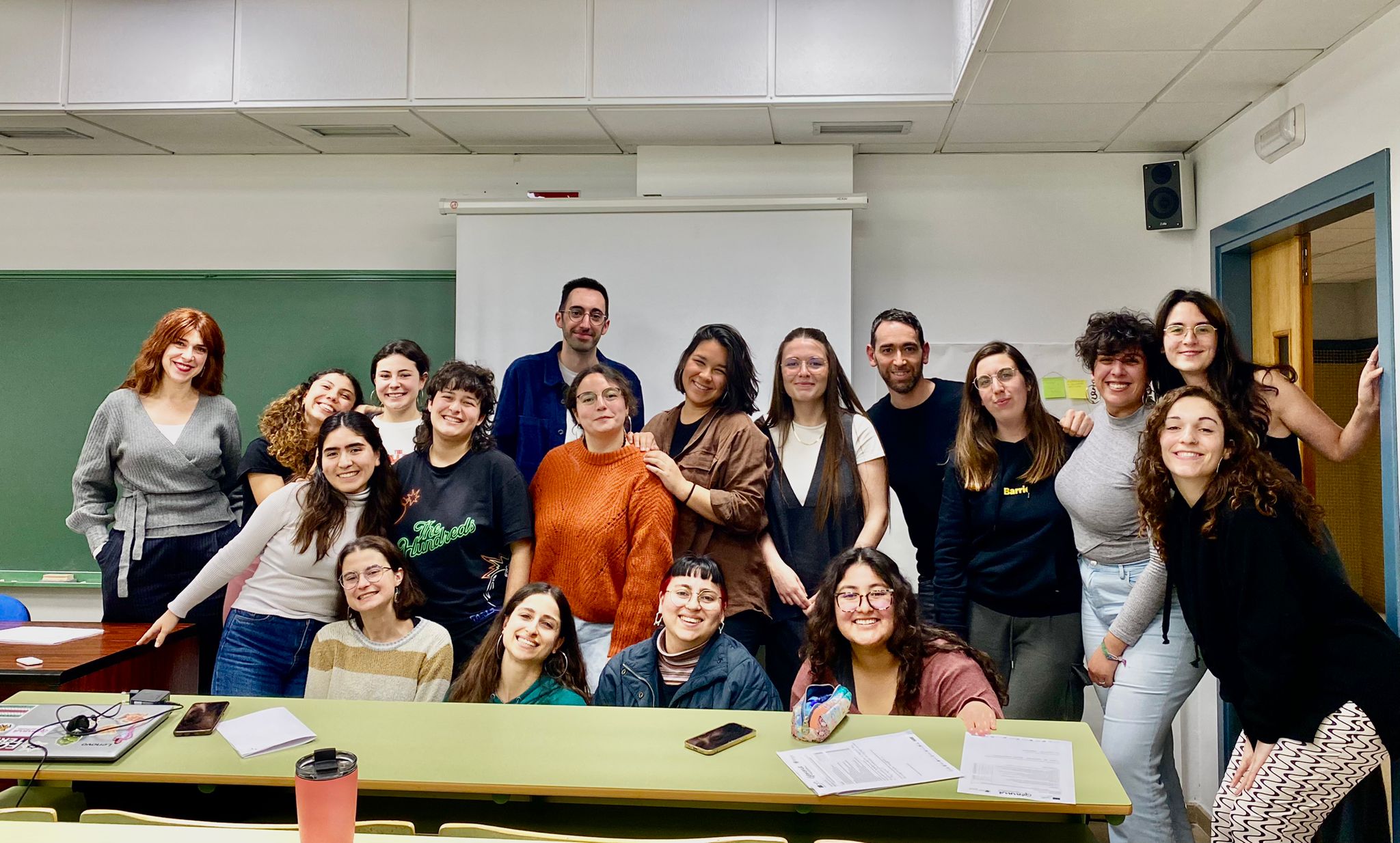 GEMMA students with Sergio Fernández