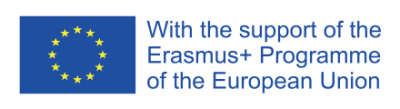 Logo With the support of Erasmus+ UE